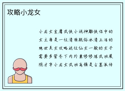 攻略小龙女